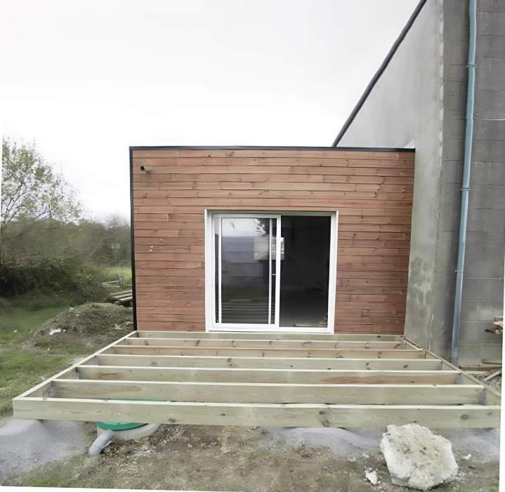 Construction extension maison Plouzévédé